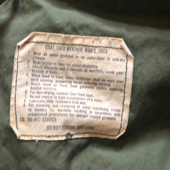 Authentic U.S. Army Jacket - Picture 3 of 3
